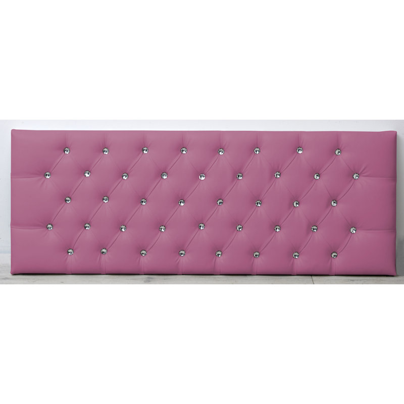 Pamphilos Upholstered Headboard, Small Double (4'), Pink