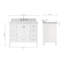 Ensemble de meuble-lavabo simple Cambridge-110870678-134281922-134281923