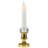 Flickering LED Window Candles With Timer - 8.5" - White - Set Of 6-109395142