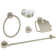 Essentials 5 - Piece Bathroom Hardware Set