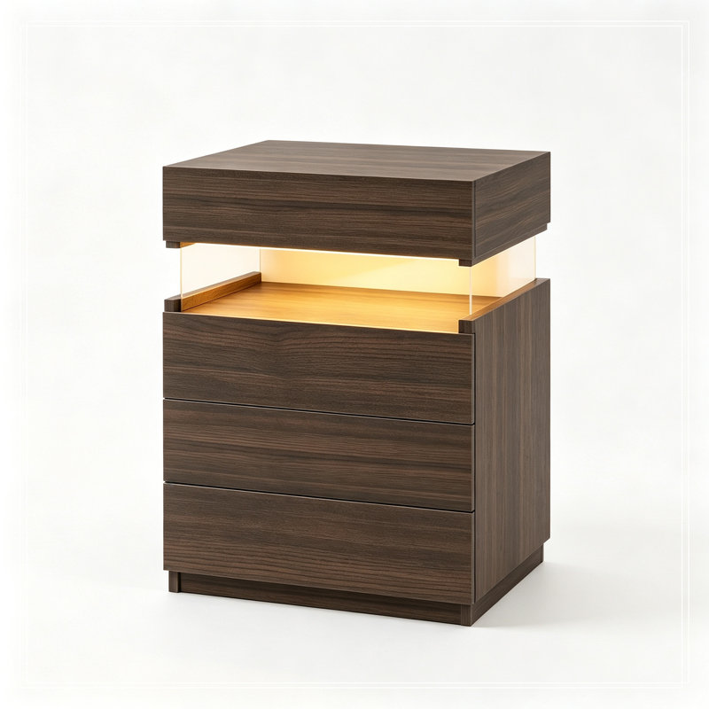 Garwood avec lumières DEL et 4 tiroirs