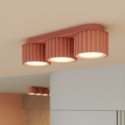 Aura Aluminium Flush Mount