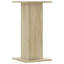  Speaker Stands Living Room Speaker Floor Stand 2 Pcs Engineered Wood