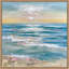 Sunny Seascape I by Avan Framed Canvas Wall Art Print-1520330278