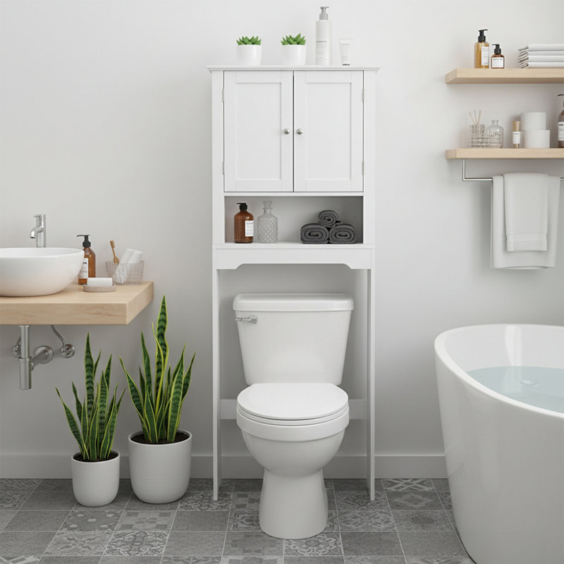 Over The Toilet Storage