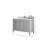 Nashville 48 In. W X 22 In. D Single Sink Bathroom Vanity In White -112654163
