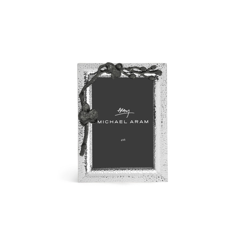 Black Orchid Picture Frame 4x6