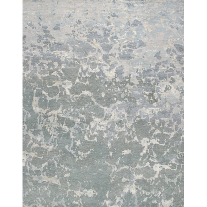 Contemporary Abstract Area Rug, Rectangle 13' x 18'