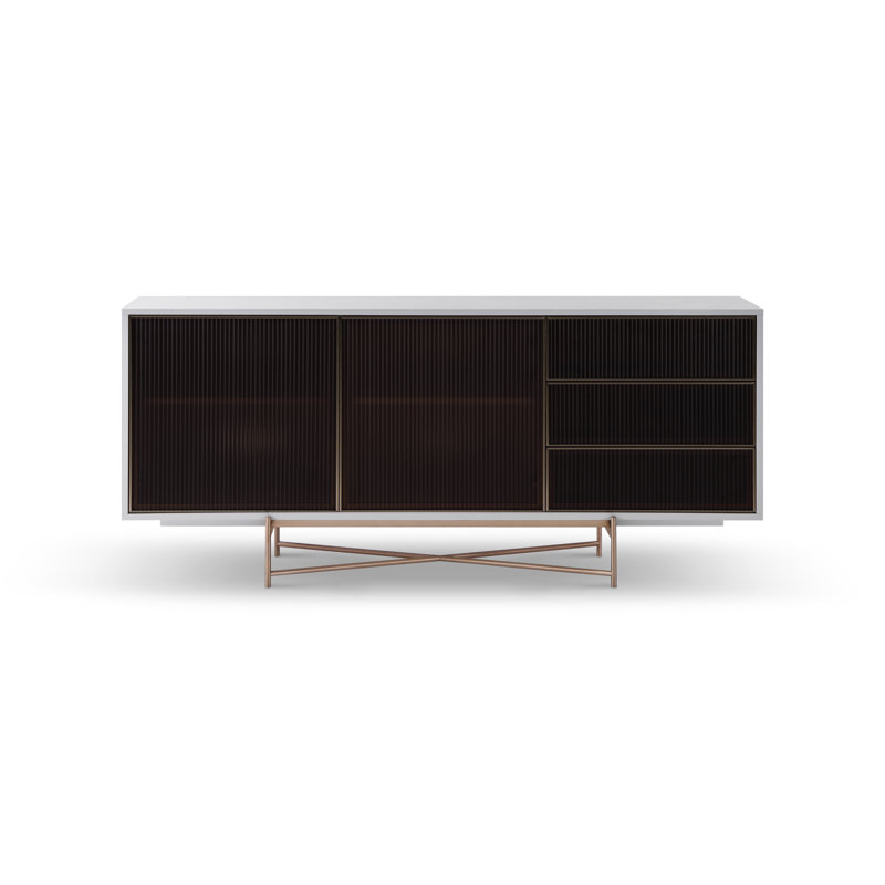 Alexsander 179.9cm Sideboard, White