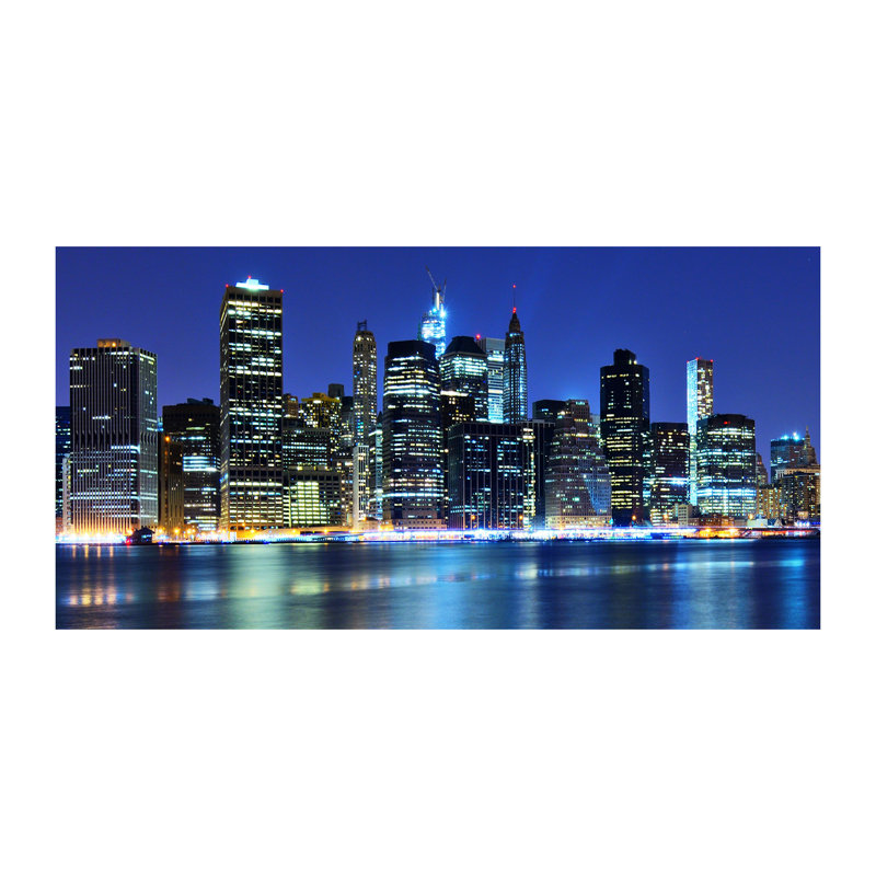 Manhattan New York - No Frame Print on Canvas