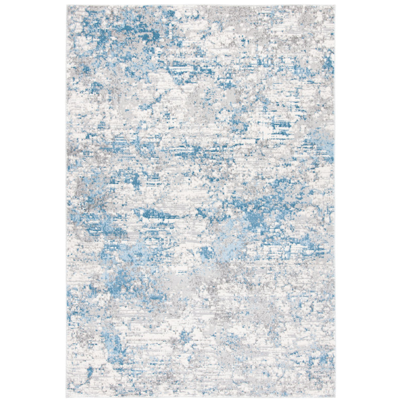 Dowlen Performance Abstract Rug, Rectangle 9' x 12'