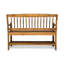 Banc en bois Imperial, siège d'une hauteur de 22,92 pouces