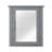 Church Strett Removable Wall Medicine Cabinet with Mirrored Door and Adjustable Shelf, Gray Modern Storage for Bathrooms