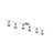 Kilia 48'' 6 -Light Swing Arm Track Track Kit with Dimmable and Adjustable Head