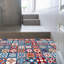 Walsh 120x60 cm Mosaic Tile in Blue/Red