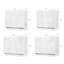 Base de meuble-lavabo blanc Koville VSD3621R-128722852