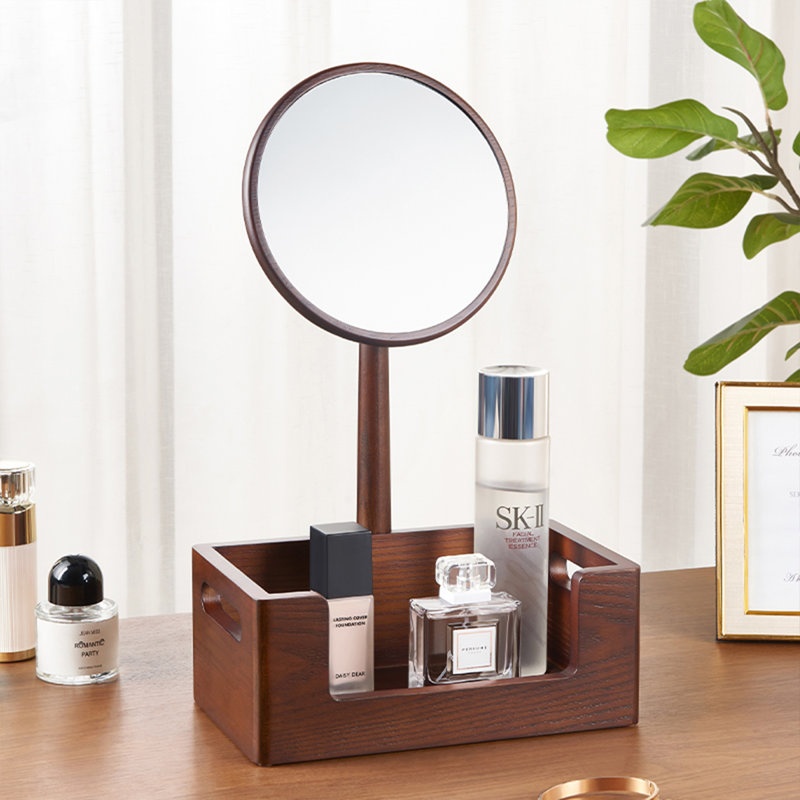 Makeup Organizer For Vanity,Countertop Organizer,mirror