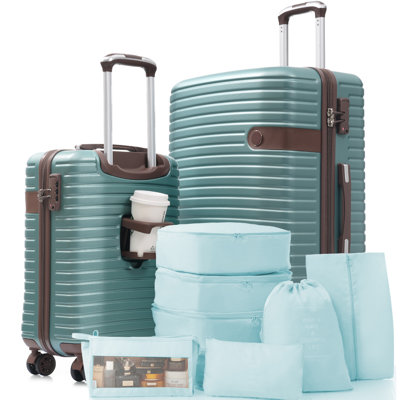 Hardshell Luggage Set With TSA Lock, 360° Spinner Wheels, Lightweight Durable Travel Suitcases For Women/Men Carry-On & Check-In