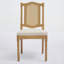 Chaise de salle à manger en rotin, ensemble de 2-2025874667