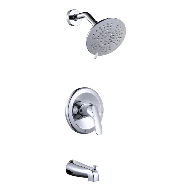 Tub & Shower Faucet, Chrome