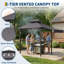 Sturdy Grill Gazebo for Outdoor Patio BBQ-125906129