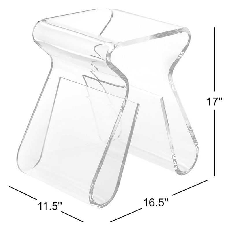 Magino Plastic Accent Stool