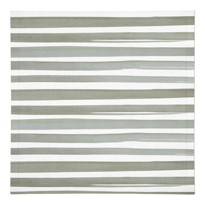 Serviette de table rectangulaire en coton Candece