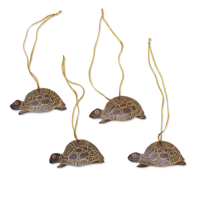 Figurine suspendue Royal Turtle