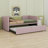 Upholstered Daybed with Trundle Bed-1268953192