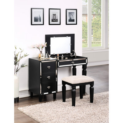 Ensemble de meuble-lavabo traditionnel formel avec tiroirs de rangement 1 pièce
