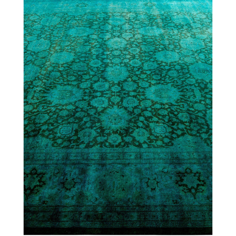 Fine Vibrance One-of-a-Kind 8' 4" X 10' 3" Hand Knotted Area Rug