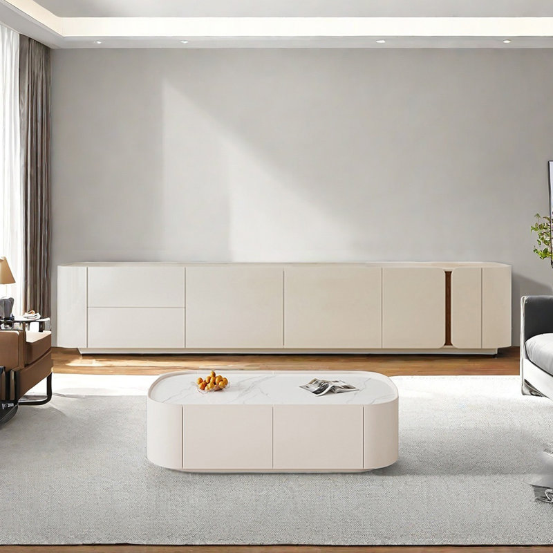 Boxwood TV Stand and Coffee Table Set