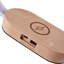 Wood USB Desk Lamp