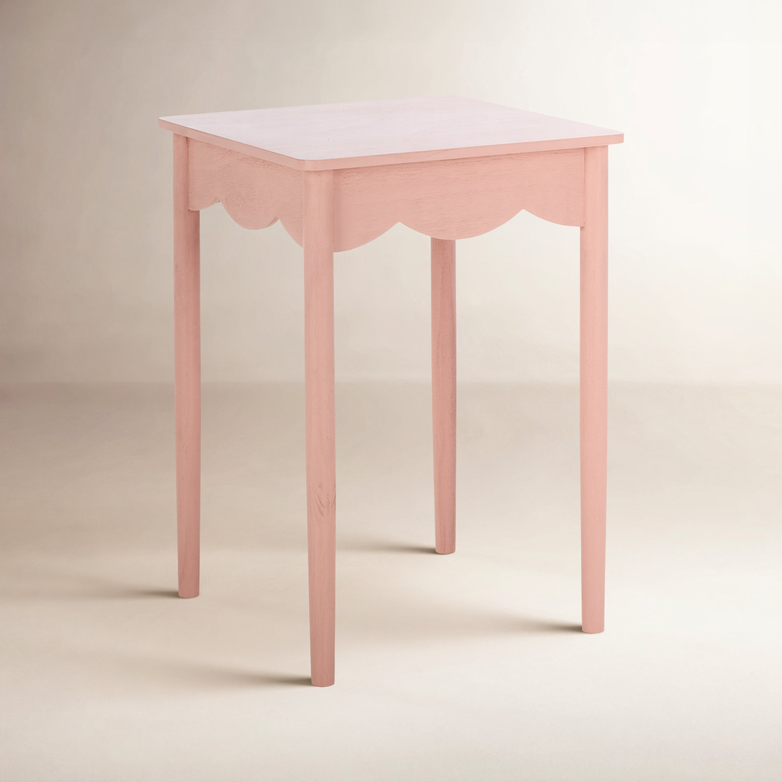 Gerin Accent Table, Pink