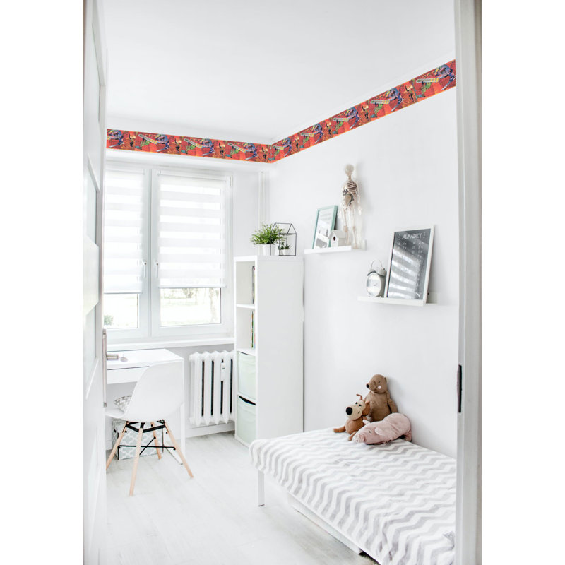 Bordure de papier peint L 15 pi x l 12 po 