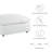 Modway Down-Filled Overstuffed Upholstered Sectional Sofa Ottoman-760041524