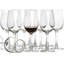 Ensemble de 12 verres à vin classiques rouges / blancs durables pour la fête