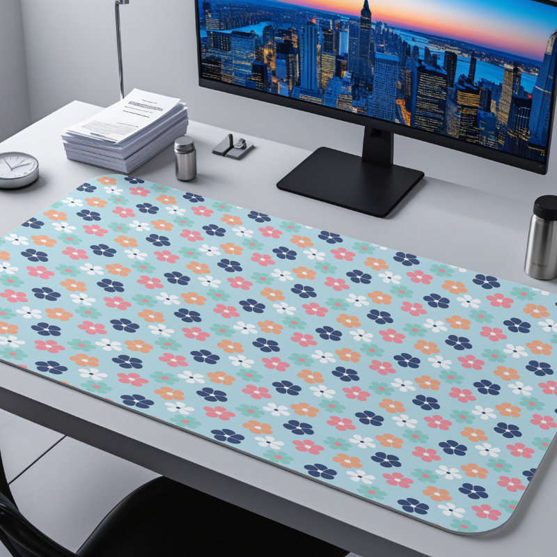 Polyester Desk Pad, 23.6x13.8