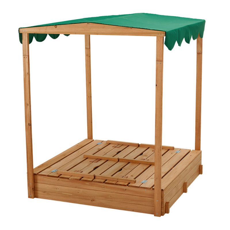 Ensemble de bac à sable pour enfants avec housse de banc pliable Eirwen Kids