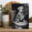 Dog Reading Newspaper Vintage Dog Wall Art Print 1 Piece Wrapped Canvas Wall Art-1999016415