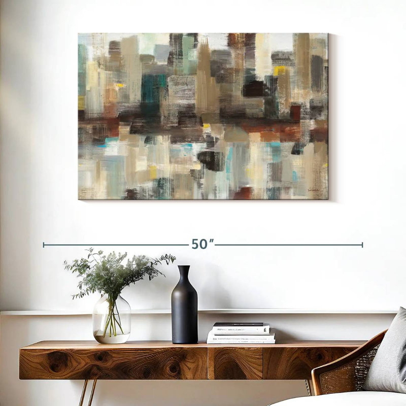 Sidewalks, 26" H x 39" W