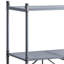 Table Sandy noir et bronze foncé 3, design rustique industriel pour la console de décoration intérieure en bronze, thème