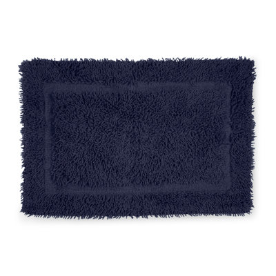 100% Ring Spun Cotton Bathroom Rugs Ultra Soft & Extra Absorbent Non-Slip Quick Dry Bath Mats