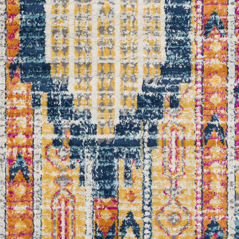 Fleeman Moroccan Indoor Rug, Rectangle 9' x 12'3"
