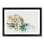 Manarola in Italy Watercolour - Picture Frame Graphic Art Print-56739106-56739108
