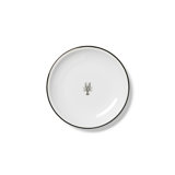 Weston Table x CCH Enamelware Coupe Salad Plates, Set of 4, Lobster