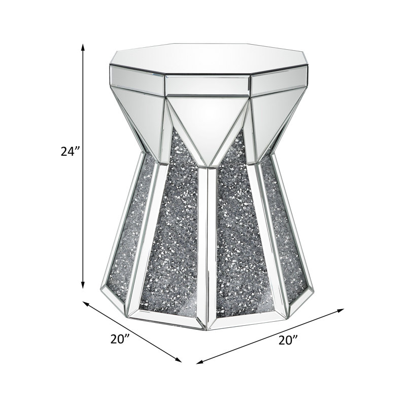 Table de bout ronde Cassan Glam