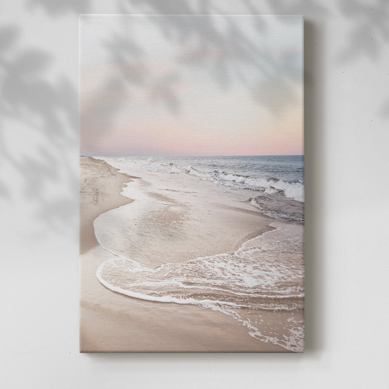 Corolla doux coucher de soleil - Cavas enveloppés de galerie, H 18 po x l 12 po