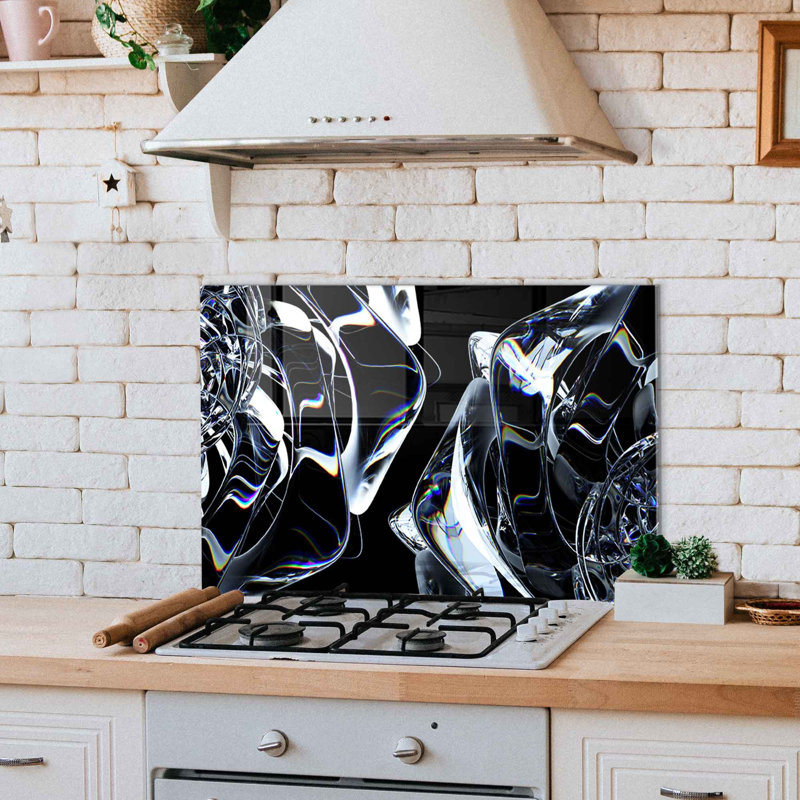 Superbe peinture murale en verre trempé 27,6 po x 39,4 po | 100% verre trempé, épaisseur: 0,16 pouce | Décoration élégante pour le salon ou le bureau, durable et facile à nettoyer, idée de cadeau parfaite