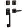 Soho Complete Inactive Dummy Handleset with Lever and Rosette